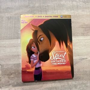 Spirit Untamed The Movie New Blu-Ray DVD Digital  W/Slip Dreamworks